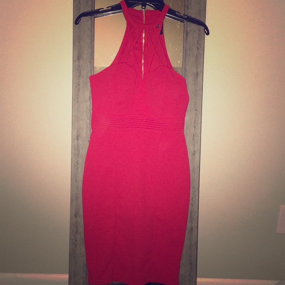 Hot red dress!
